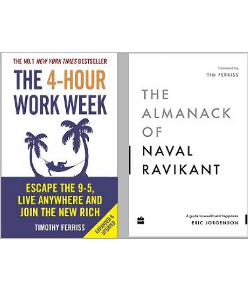 The 4-Hour Work Week + The Almanack Of Naval Ravikant - Stationery | Buy online on ZillyBuy