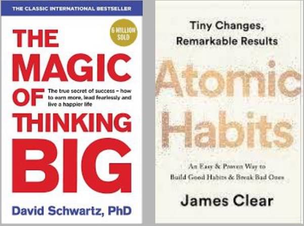     			The Magic Of Thinking Big + Atomic Habits
