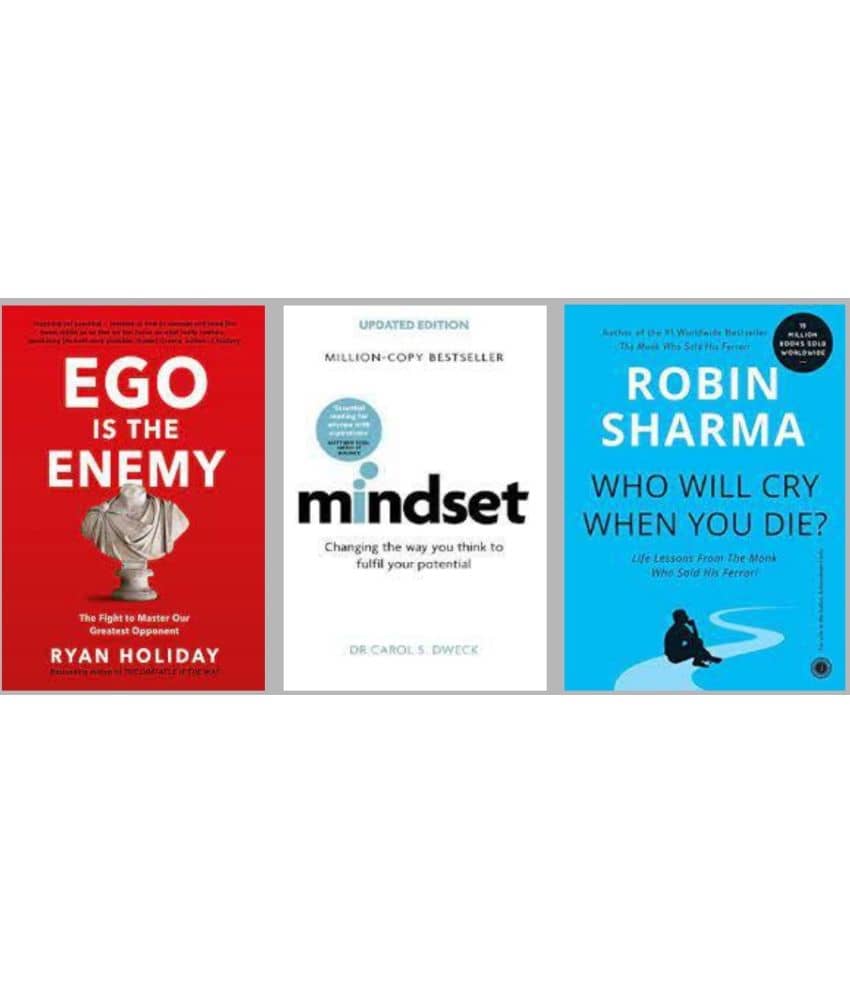 Who Will Cry When You Die? + Mindset + Ego is the Enemy - Stationery | Buy online on ZillyBuy