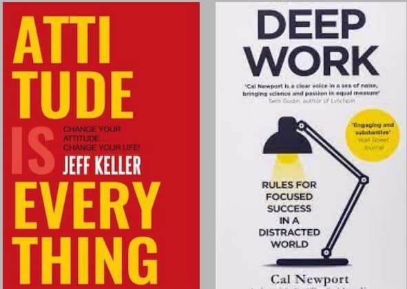 Attitude Is Everything + Deep Work - Stationery | Buy online on ZillyBuy