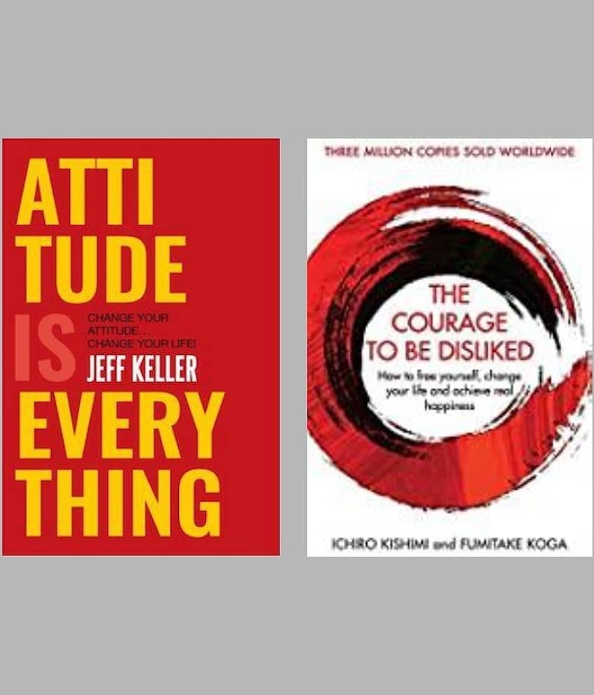 Attitude Is Everything + The Courage To Be Disliked - Stationery | Buy online on ZillyBuy