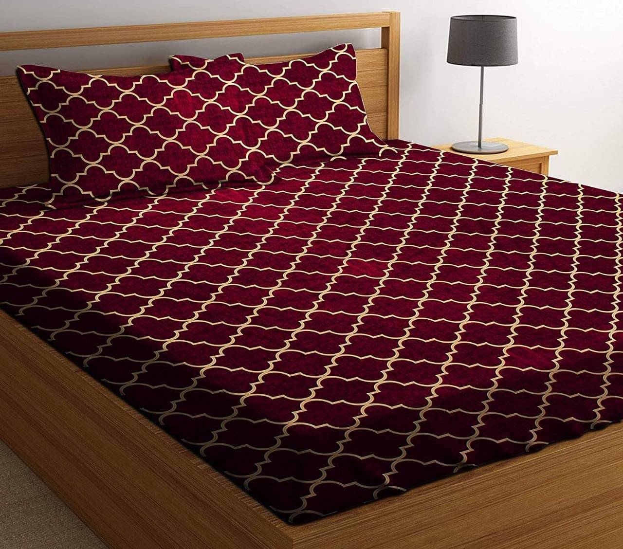 Decent Home Microfiber Double Bedsheet ( Multicolor ) Decent Home Microfiber Double Bedsheet ( Multicolor )