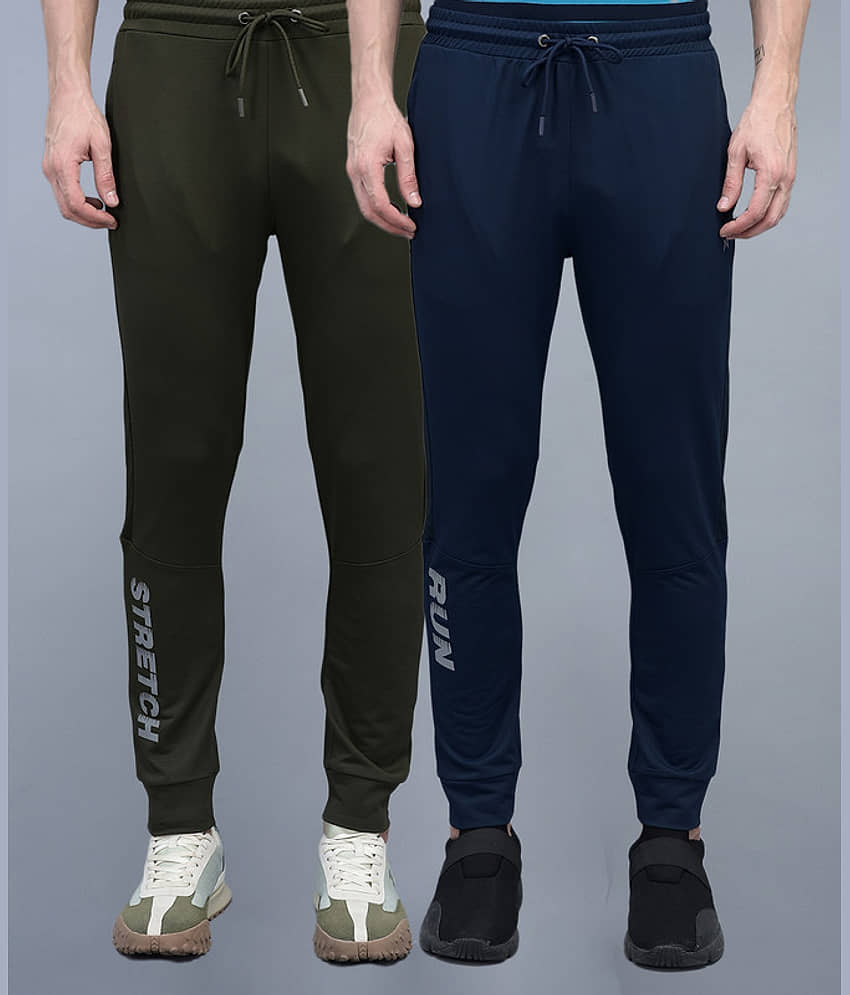 Force NXT - Multicolor Blended Men's Joggers ( Pack of 2 ) - Track Pants | Buy online on ZillyBuy