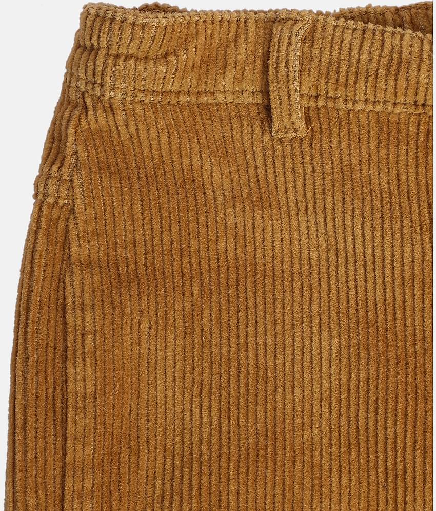 MINI KLUB Pack of 1 Boys Cotton Pants ( Brown )