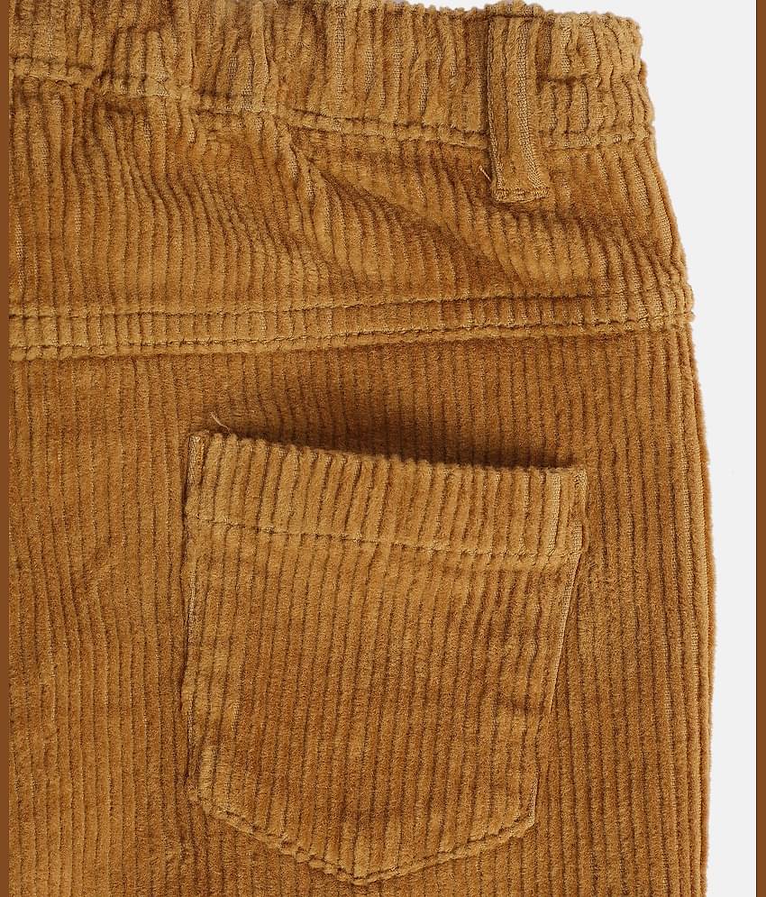 MINI KLUB Pack of 1 Boys Cotton Pants ( Brown )