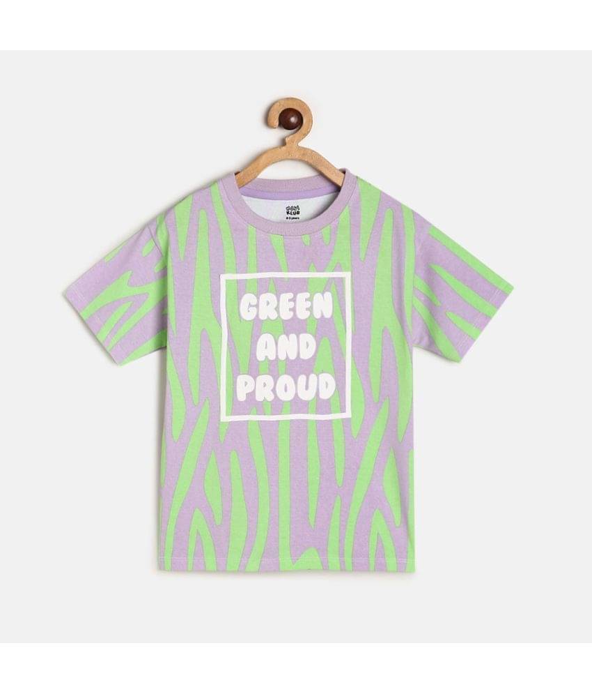    			MINI KLUB Pack of 1 Girls 100% Cotton T-Shirt ( Multi )