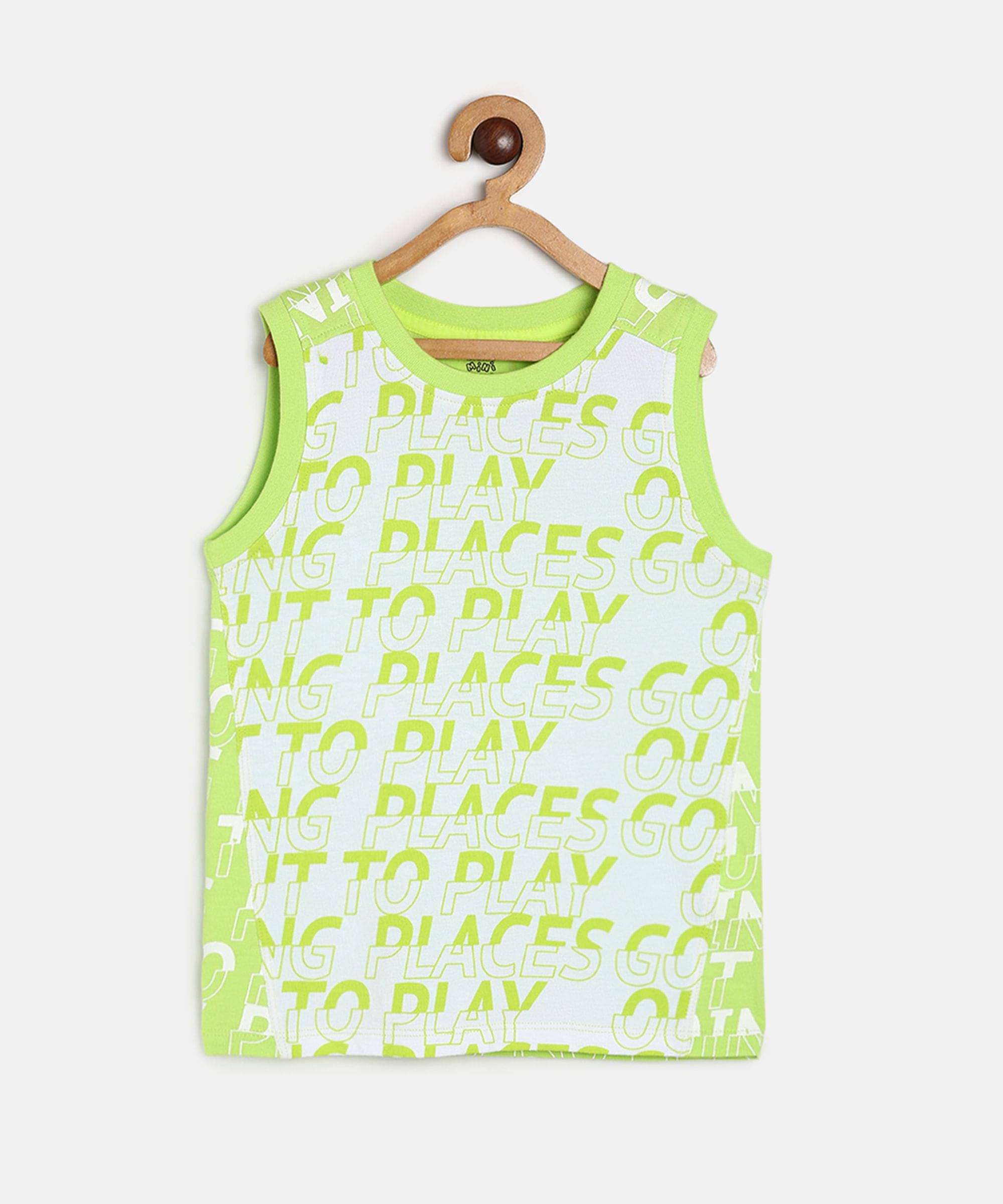     			MINI KLUB Pack of 1 Girls 100% Cotton Top ( Multi )