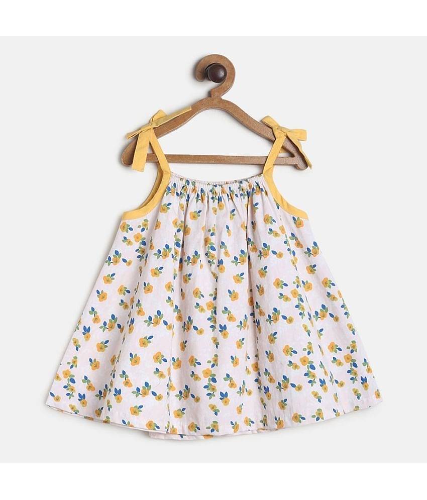 MINI KLUB Pack of 1 Girls 100% Cotton Top ( Multi )