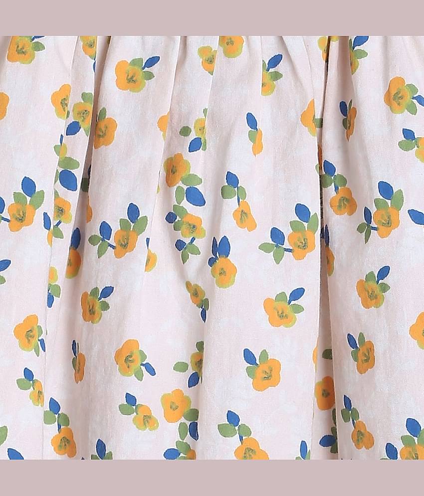 MINI KLUB Pack of 1 Girls 100% Cotton Top ( Multi )