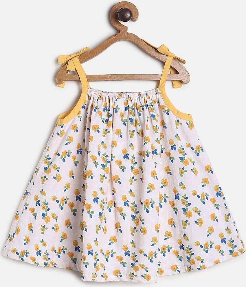 MINI KLUB Pack of 1 Girls 100% Cotton Top ( Multi )