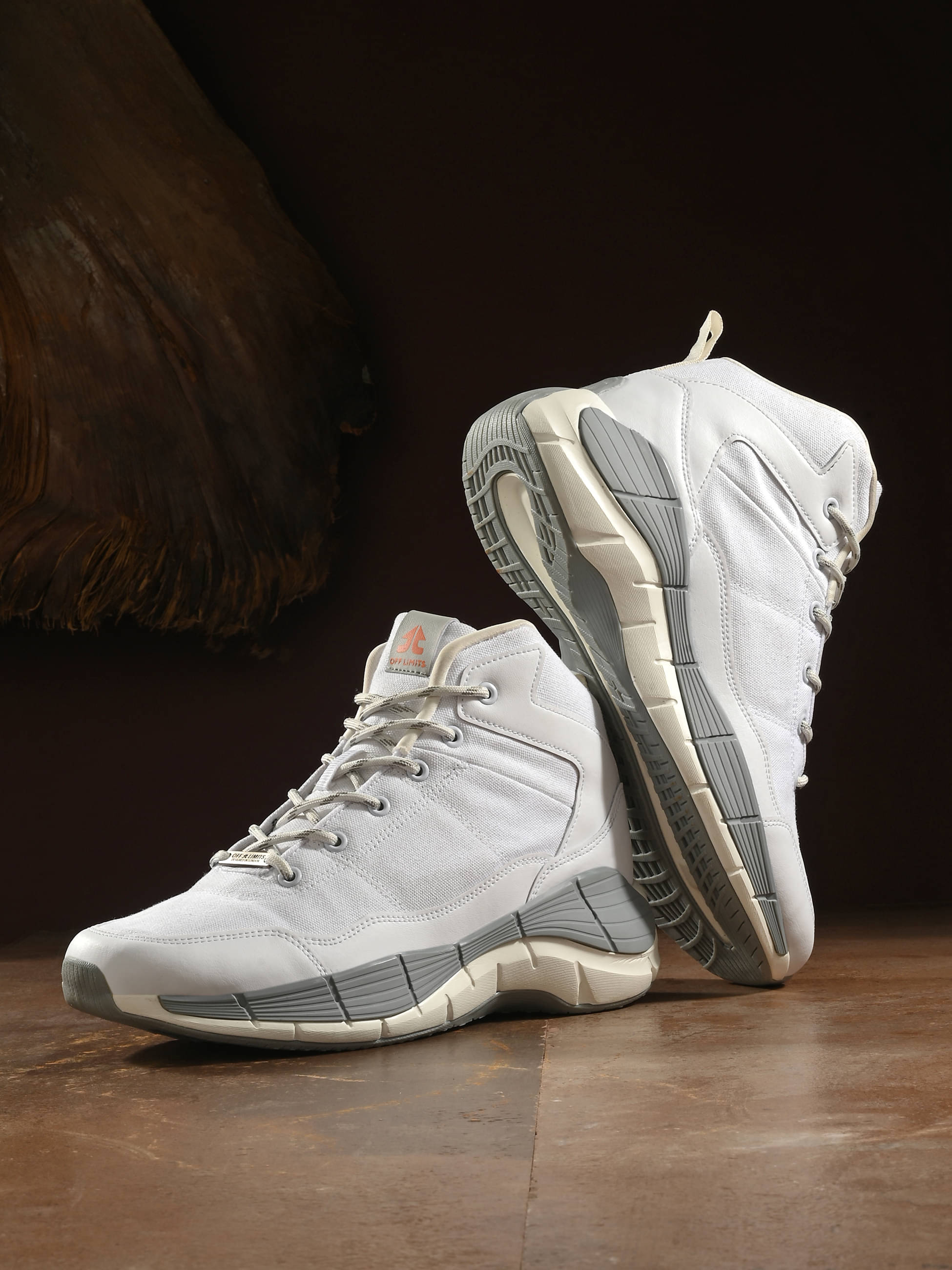     			OFF LIMITS S.W.A.T. White Basketball Shoes
