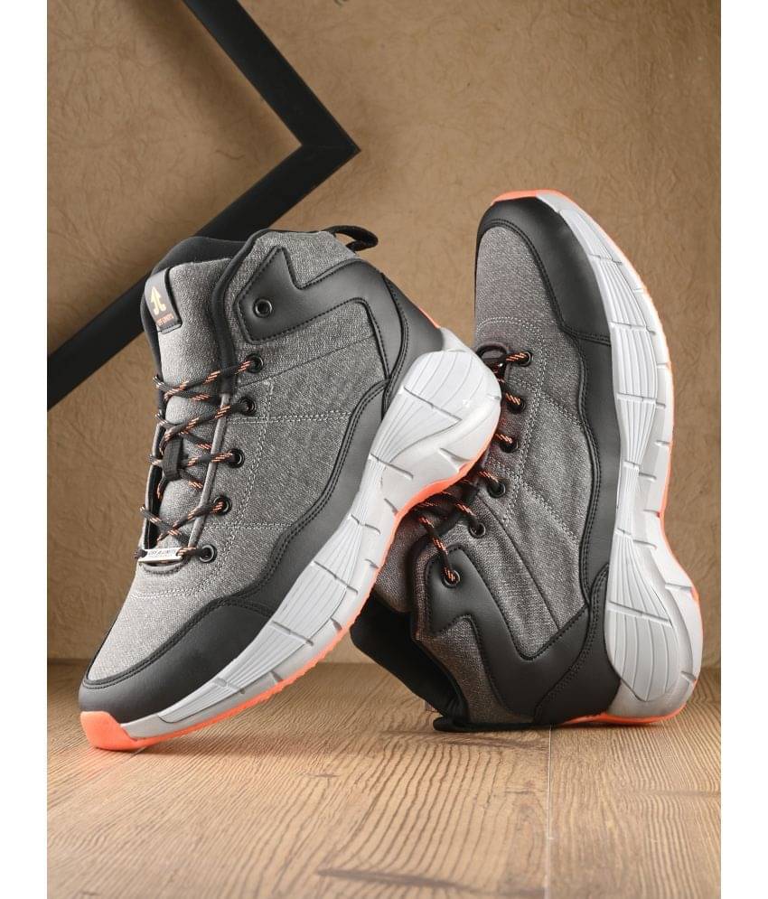     			OFF LIMITS S.W.A.T. Gray Basketball Shoes