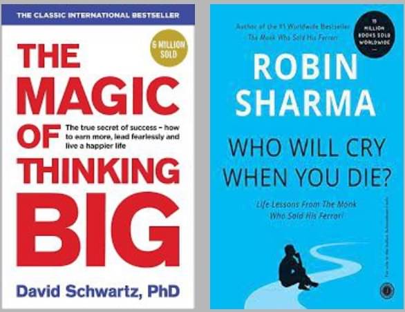     			The Magic Of Thinking Big + Who Will Cry When You Die?