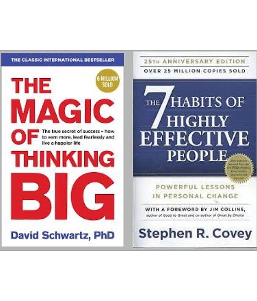 The Magic Of Thinking Big + 7 Habits - Stationery | Buy online on ZillyBuy