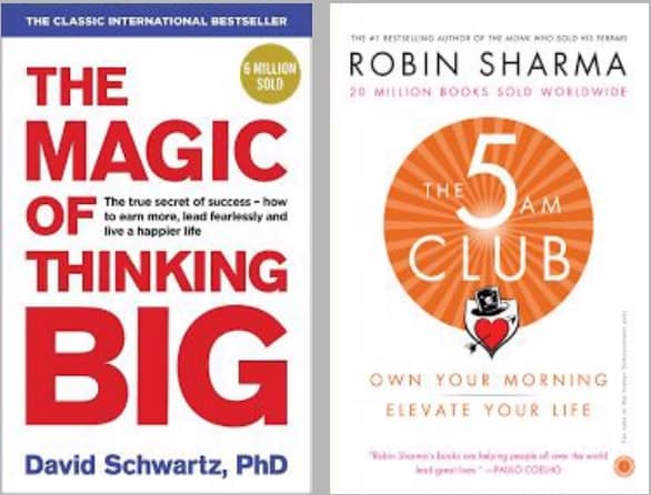 The Magic Of Thinking Big + 5 Am Club - Stationery | Buy online on ZillyBuy