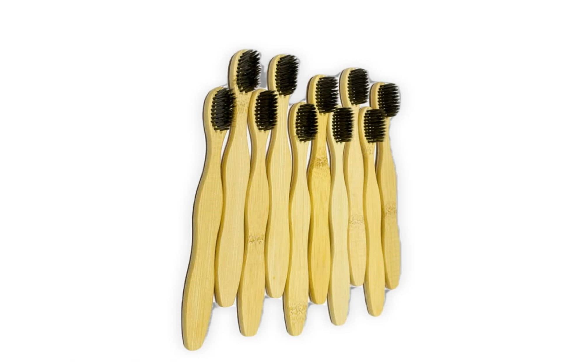 Tugs Bamboo Tooth Brush 8 inch lenght Pack of 10