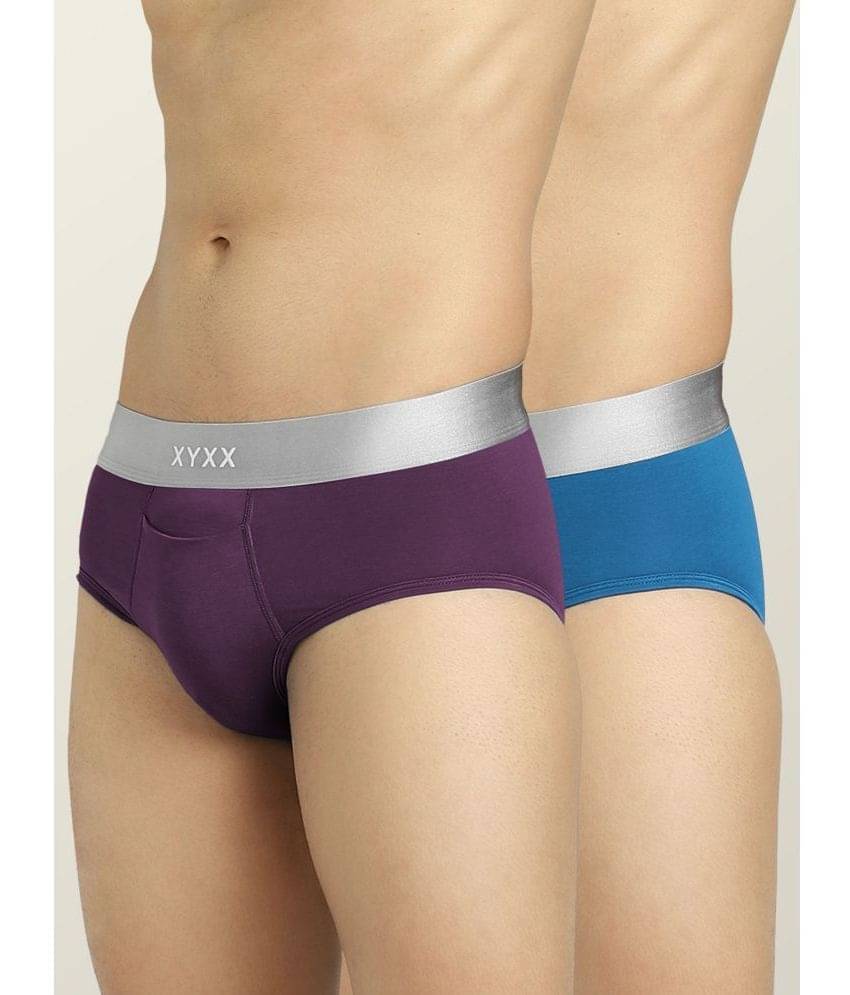 XYXX Pack of 2 Modal Briefs For Men's ( Multicolor ) XYXX Pack of 2 Modal Briefs For Men's ( Multicolor )