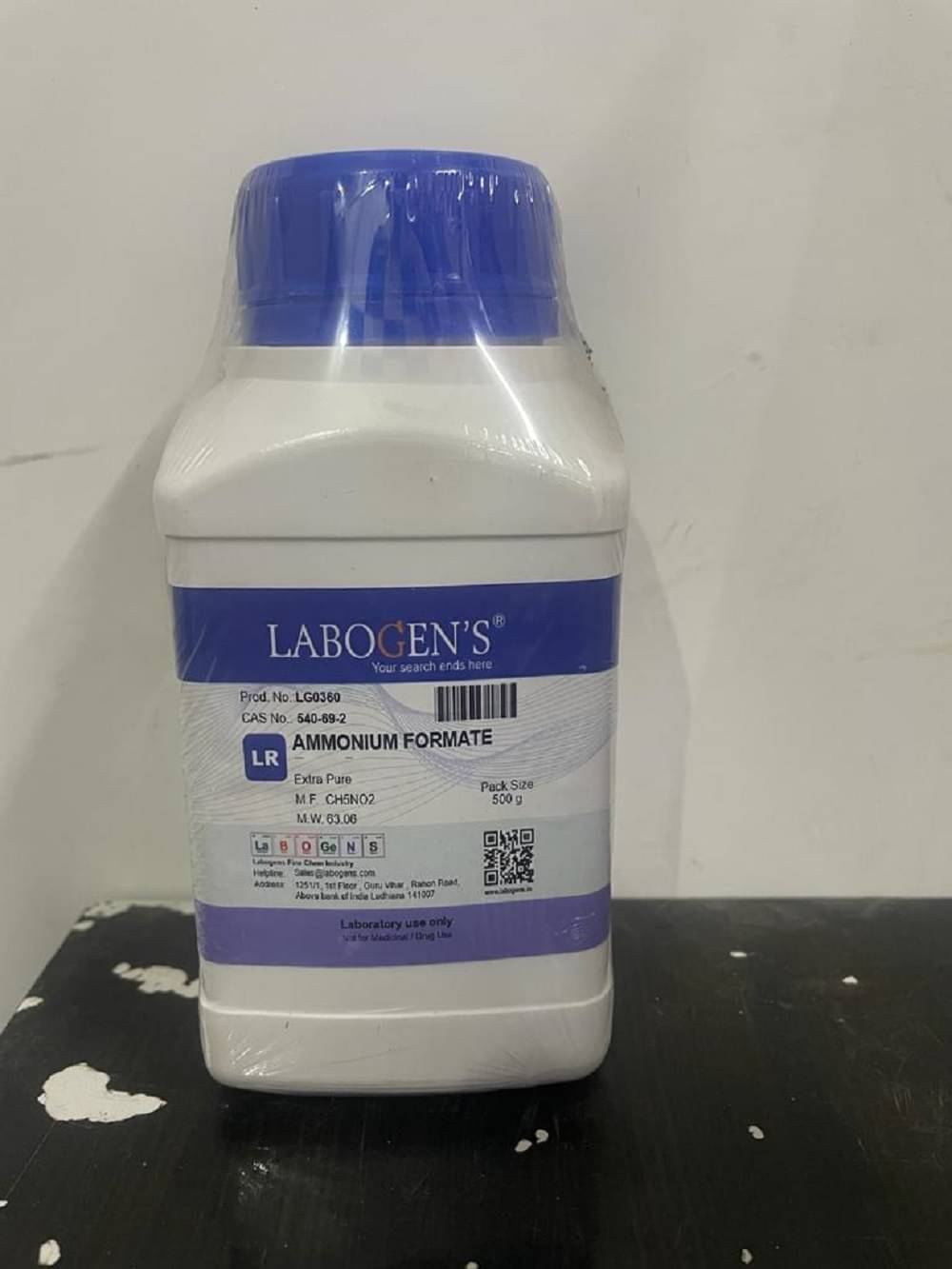     			AMMONIUM FORMATE Extra Pure 500-gm