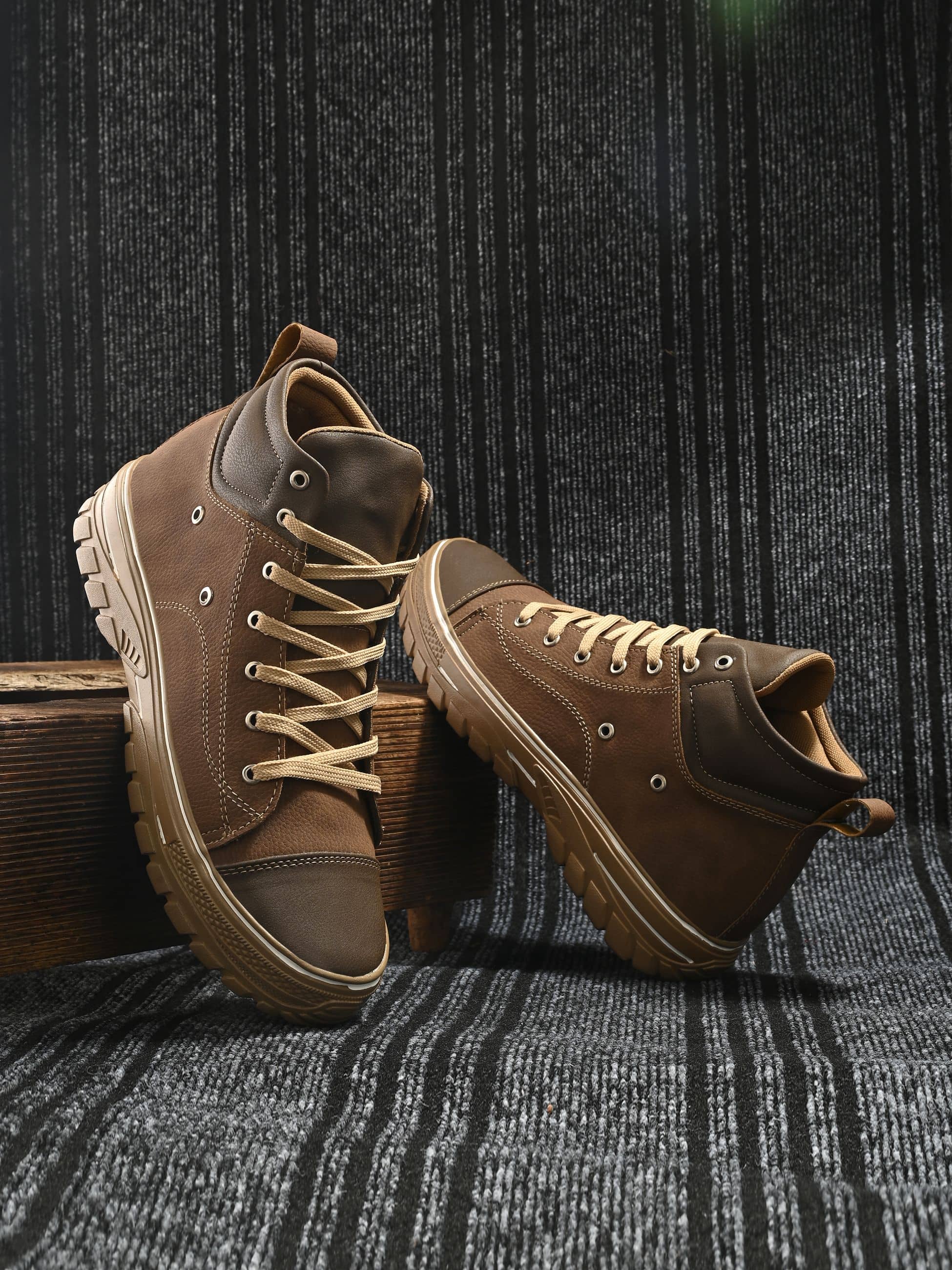 Bucik Brown Outdoor Shoes - Casual Shoes | Buy online on ZillyBuy