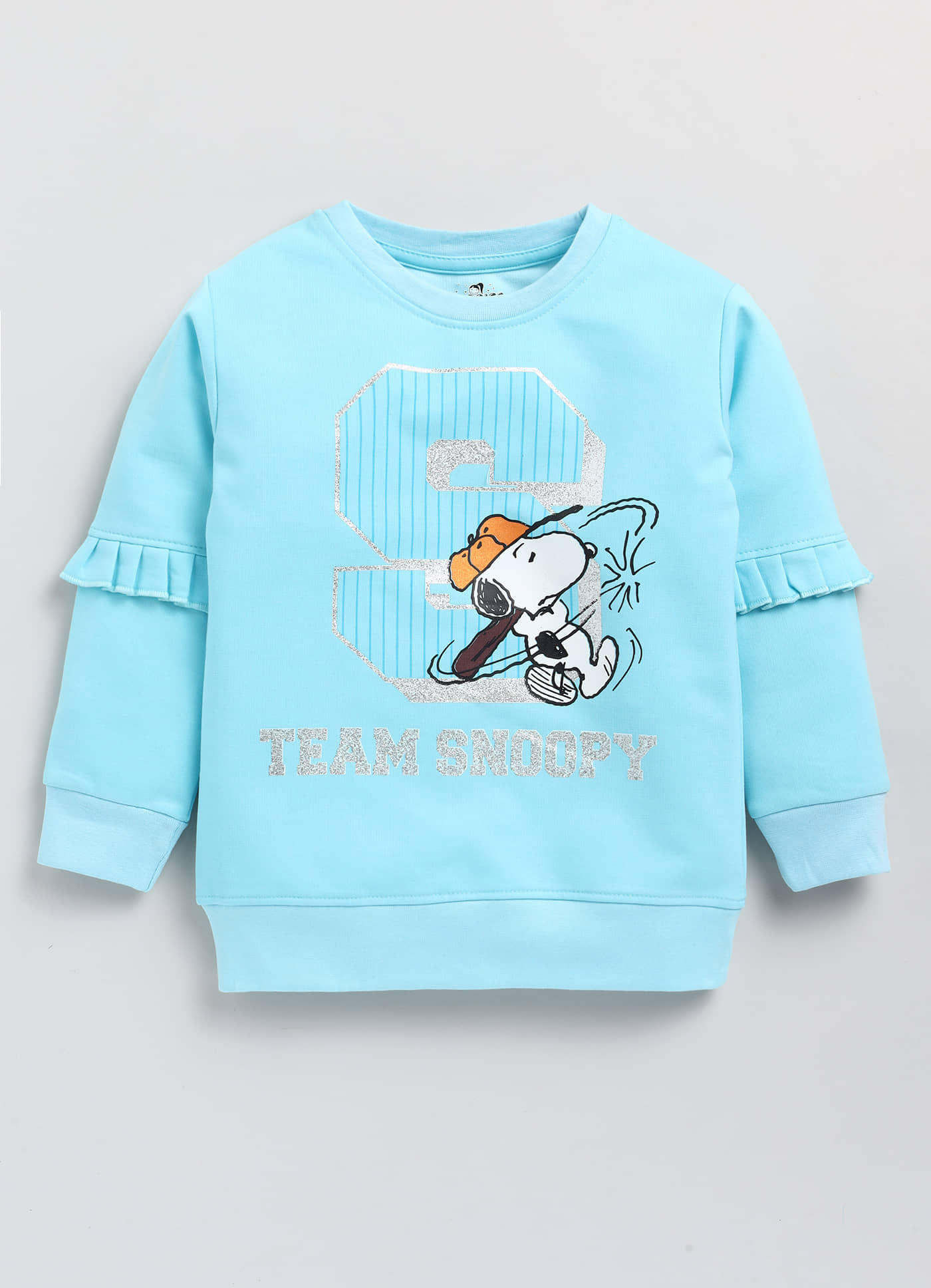 Cutopies Kids Rama Green Printed Cool Sweatshirts for Baby Girls (Pack of 1) Baby Girls Clothing Sets