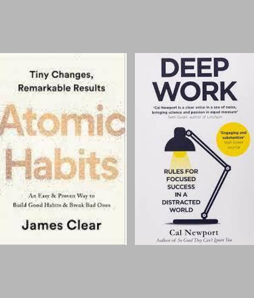 Deep Work + Atomic Habits - Stationery | Buy online on ZillyBuy