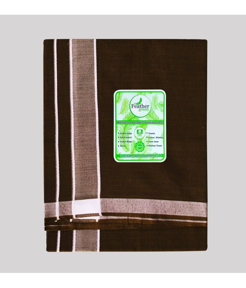 Feather Green - Multi Cotton Blend Men's Lungi ( Pack of 1 ) Feather Green - Multi Cotton Blend Men's Lungi ( Pack of 1 )