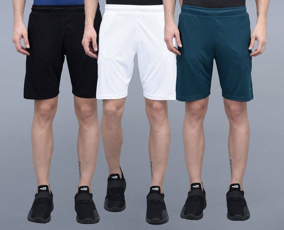 Force NXT - Multicolor Cotton Blend Men's Shorts ( Pack of 3 )     			Force NXT - Multicolor Cotton Blend Men's Shorts ( Pack of 3 )