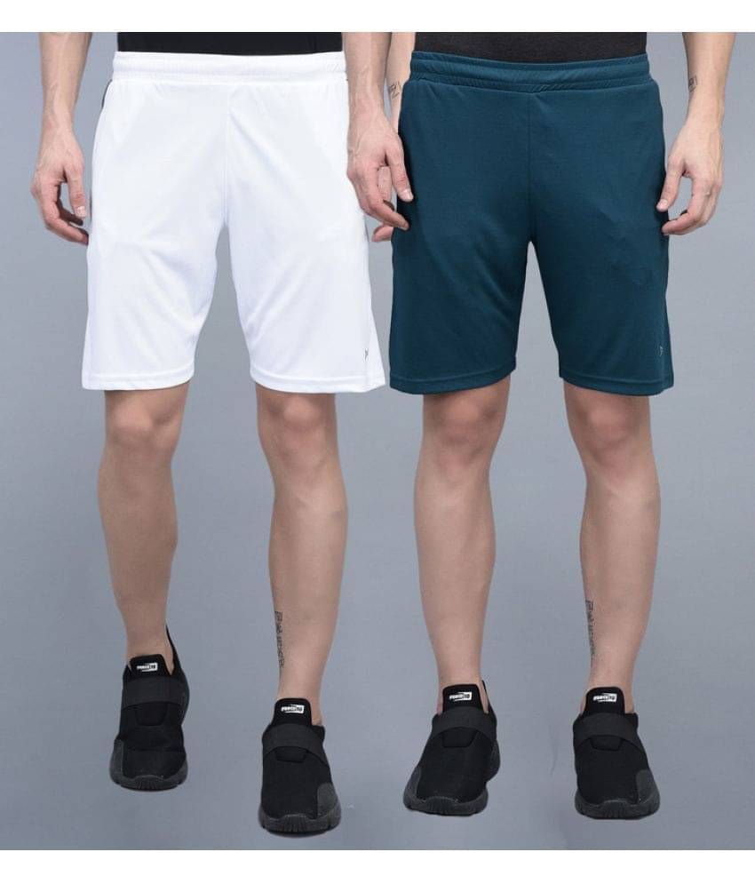     			Force NXT - Multicolor Cotton Blend Men's Shorts ( Pack of 2 )
