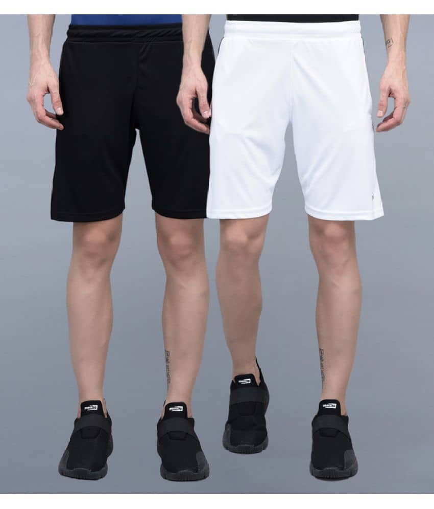 Force NXT - Multicolor Cotton Blend Men's Shorts ( Pack of 2 ) - Shorts | Buy online on ZillyBuy
