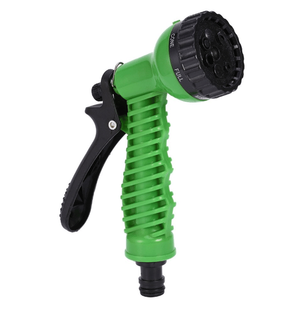     			Tapixaa 7 Pattern High Pressure Car Bike Garden Hose Nozzle Water Spray Gun ( Pack Of 1)