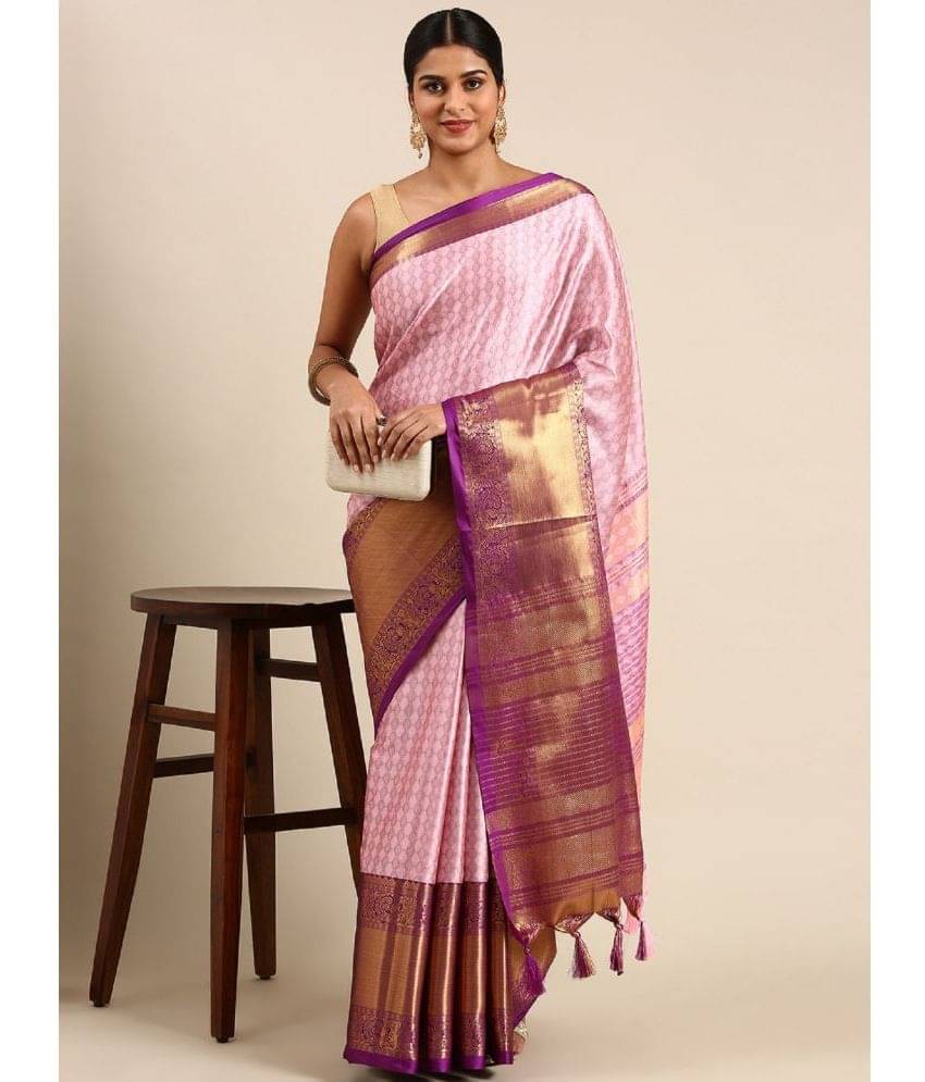 JULEE Cotton Silk Embroidered Saree With Unstitched Blouse Piece ( Pink ) JULEE Cotton Silk Embroidered Saree With Unstitched Blouse Piece ( Pink )