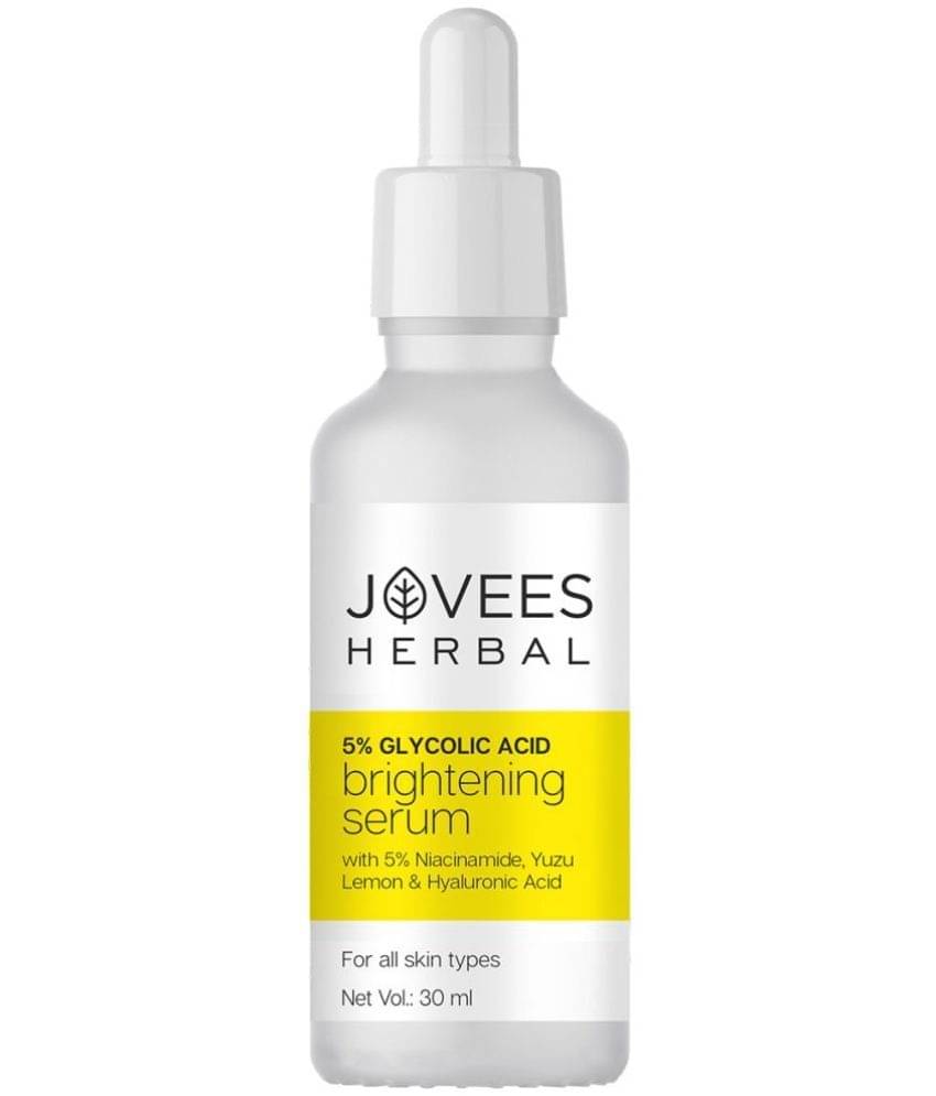     			Jovees Herbal 5% Glycolic Acid Brightening Serum For Dark Spots For All Skin Type 30ml (Pack of 1)