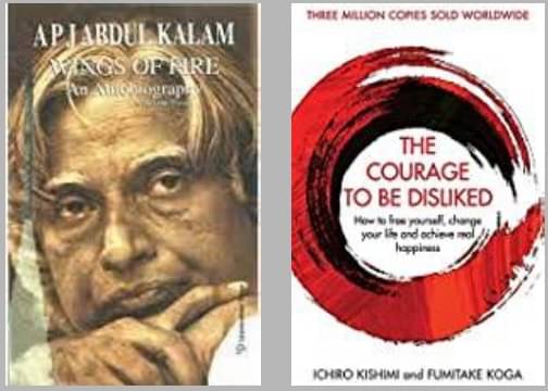    			Wings OF Fire + The Courage To Be Disliked