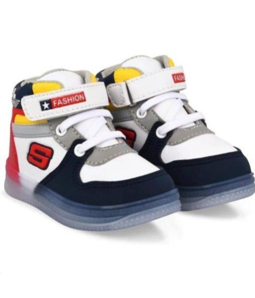     			ZNS ROYAL - Red Boy's LED Shoes ( 1 Pair )