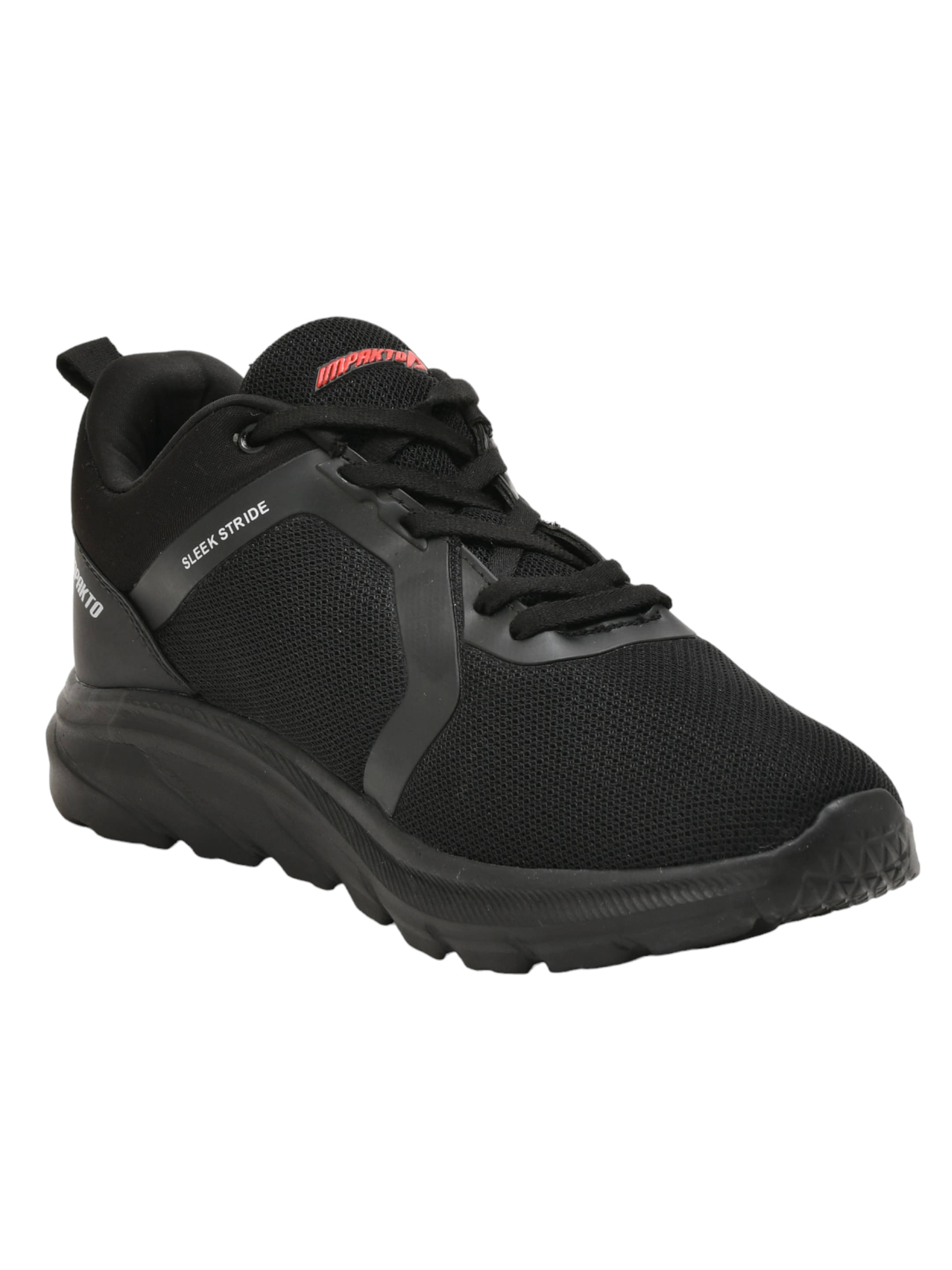     			Ajanta - Black Men's Sports Running Shoes