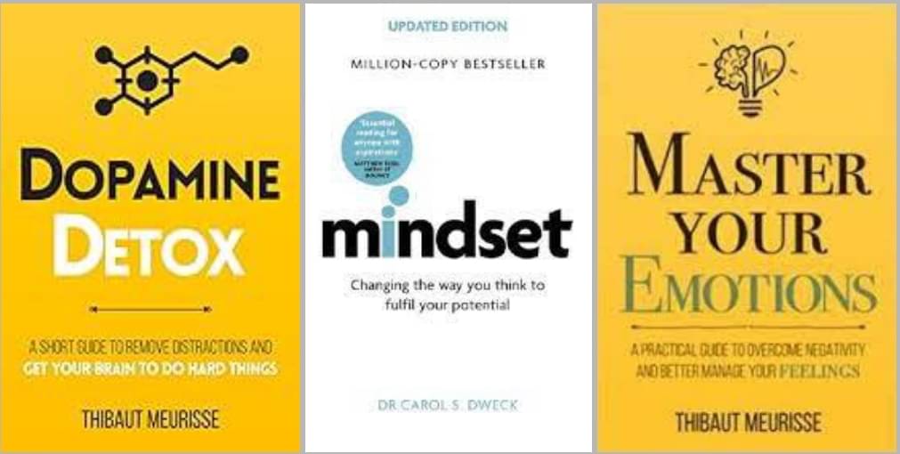     			Dpamine Detox + Mindset + Master Your Emotions