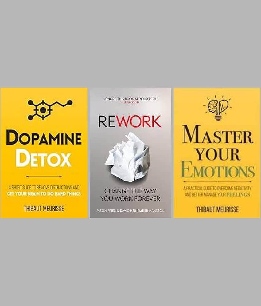 Dpamine Detox + Rework + Master Your Emotions - Stationery | Buy online on ZillyBuy