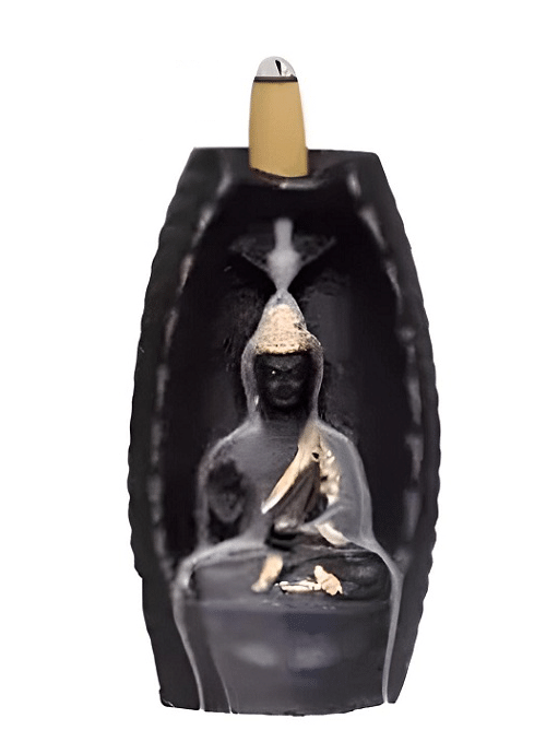Khushi Enterprises Tower Sitting Resin Buddha Idol 13 x 7 cms Pack of 1 Khushi Enterprises Tower Sitting Resin Buddha Idol 13 x 7 cms Pack of 1