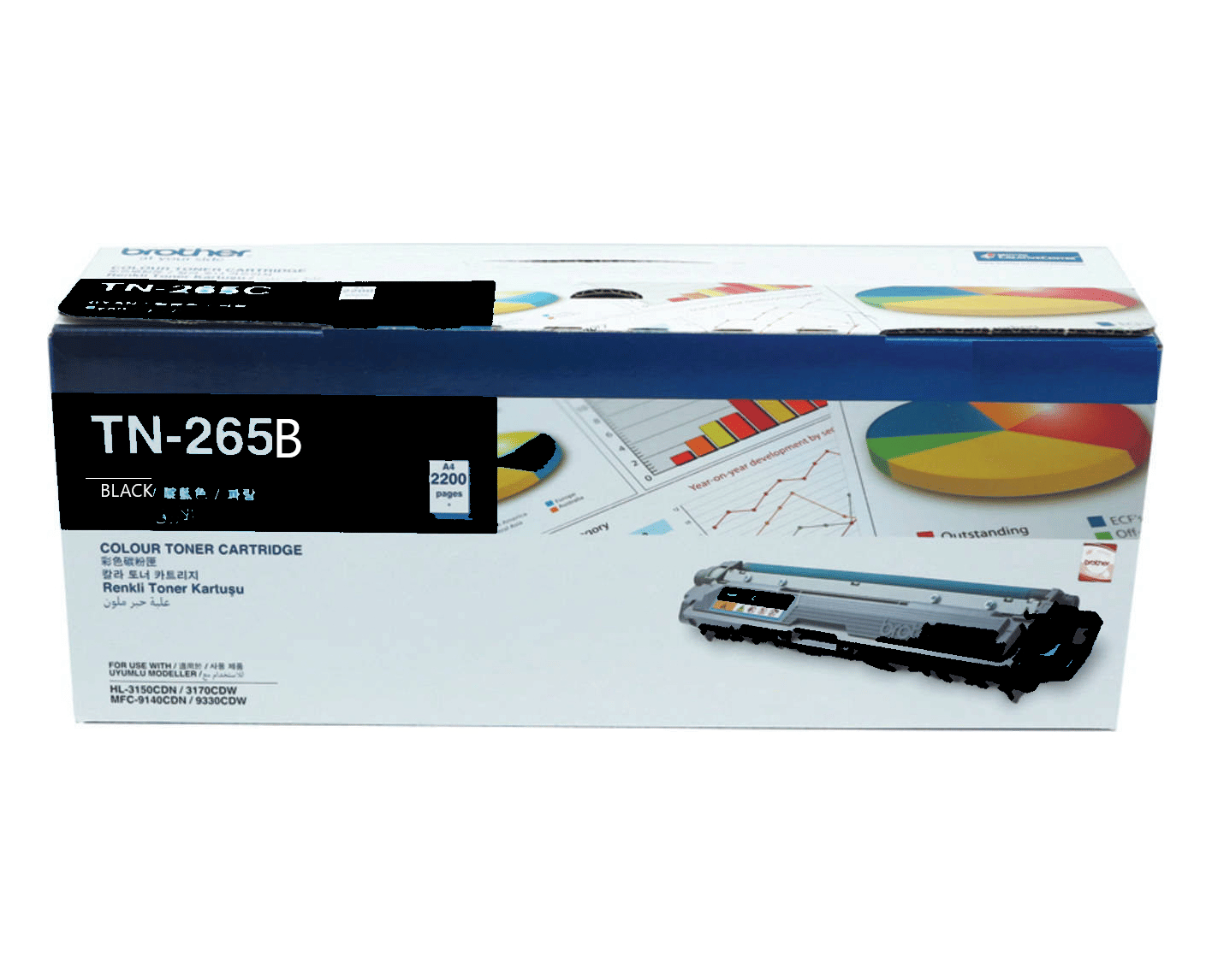 ID CARTRIDGE TN 265 Black Single Cartridge for For Use MFC-9140CDN & HL-3150CDN     			ID CARTRIDGE TN 265 Black Single Cartridge for For Use MFC-9140CDN & HL-3150CDN