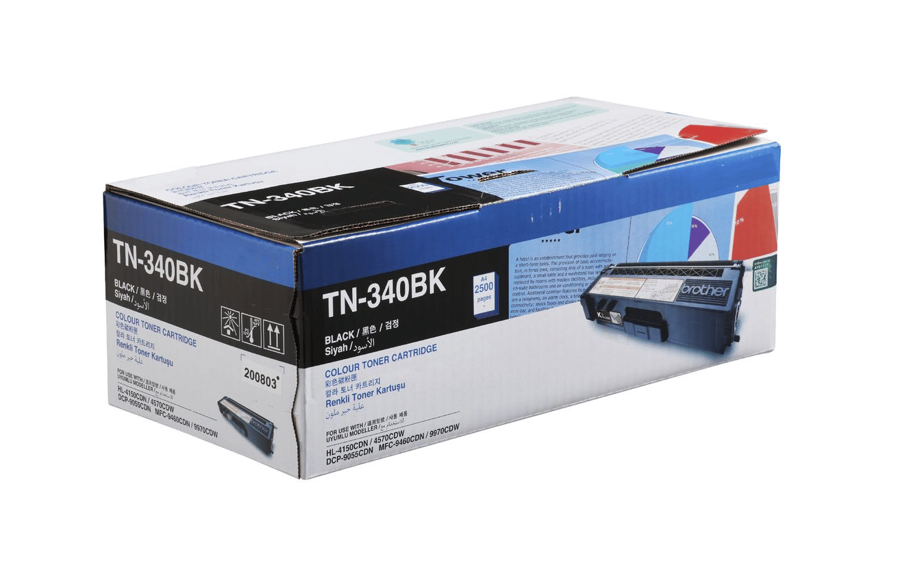     			ID CARTRIDGE TN 340 Black Single Cartridge for For Use HL-4150CDN, 4570CDW; DCP-9055CDN; MFC-9460CDN, 9970CDW.,