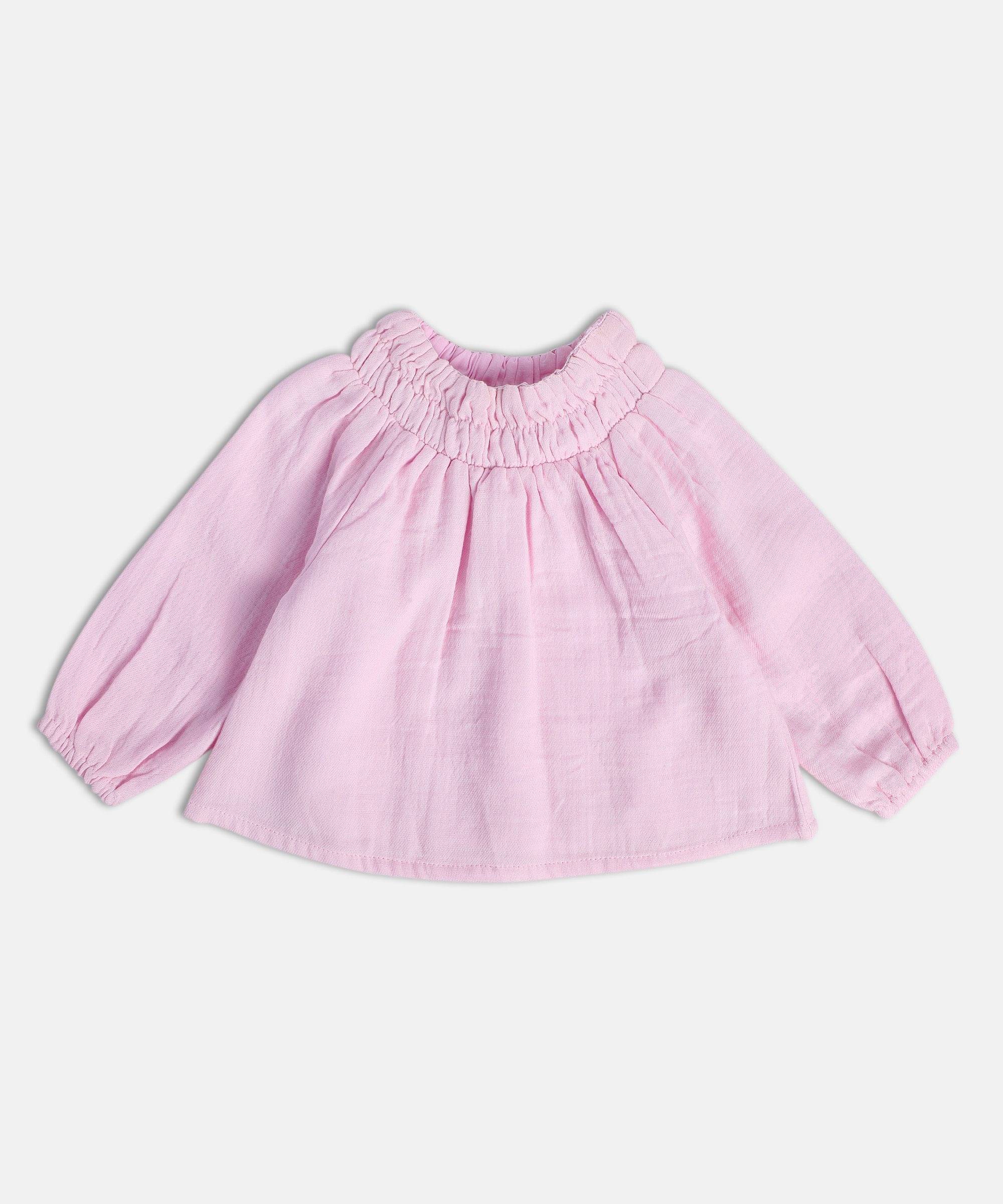     			MINI KLUB Pack of 1 Baby Girls Cotton Top ( Pink )