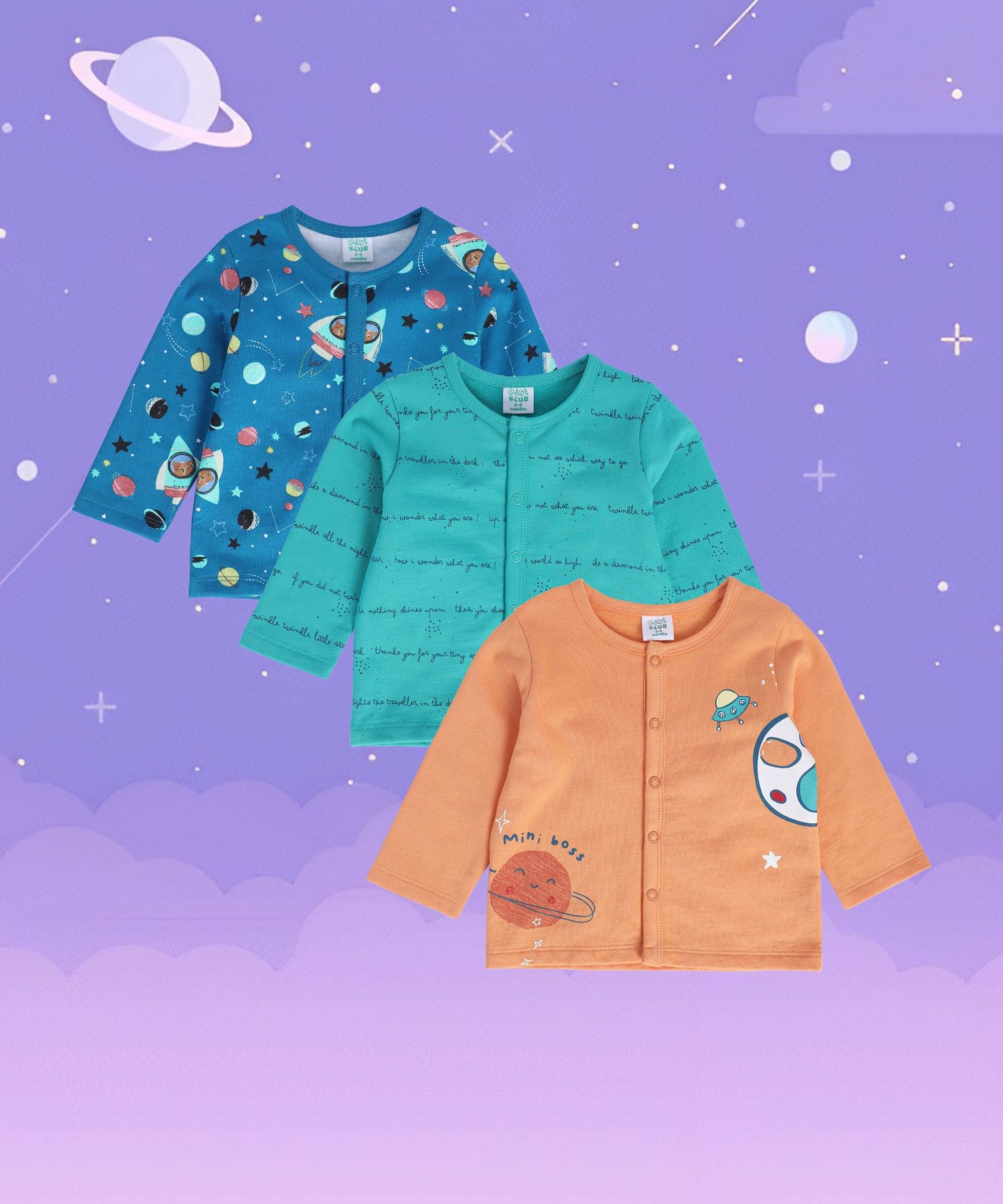     			MINI KLUB Baby Boys 100% Cotton ( Multi )
