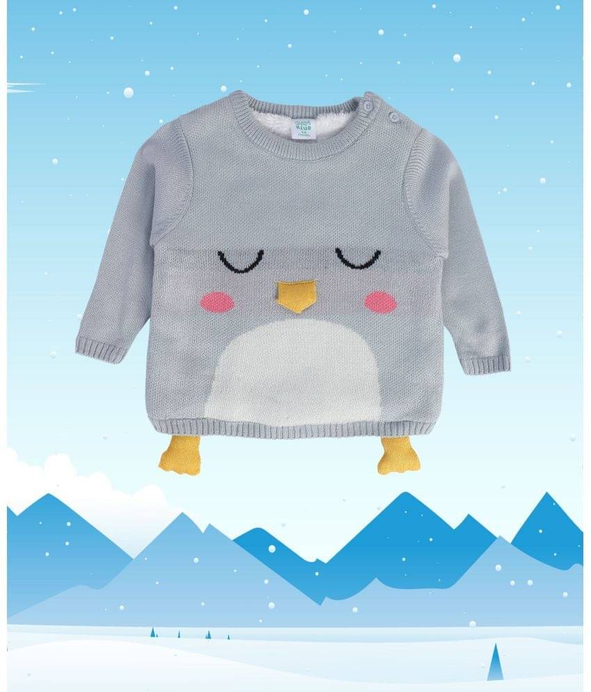    			MINI KLUB Baby Girls 100% Cotton ( Grey )