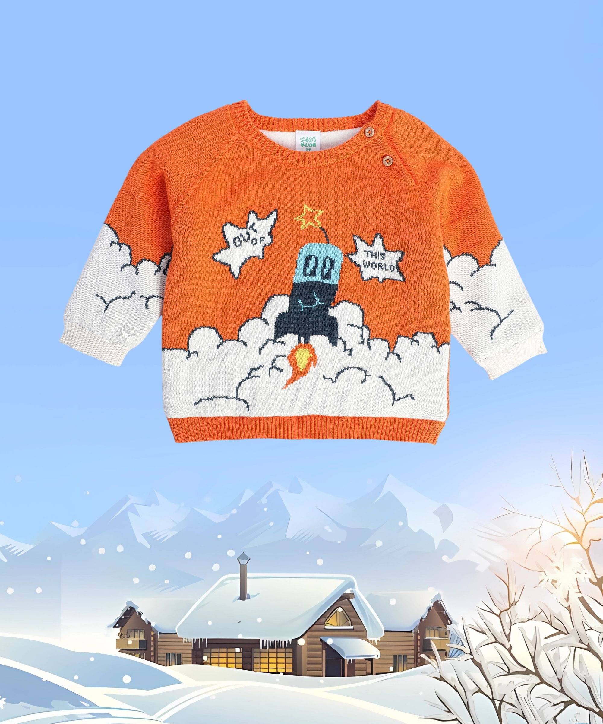     			MINI KLUB Baby Boys 100% Cotton ( Orange )