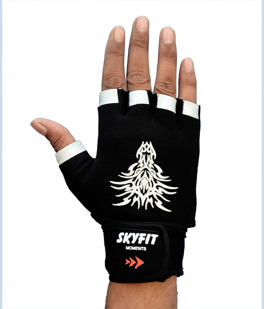 NOSPEX - 26Gym Gloves Unisex Polyester Gym Gloves For Professional Fitness Training and Workout With Half-Finger Length - Sports and Fitness Equipment | Buy online on ZillyBuy