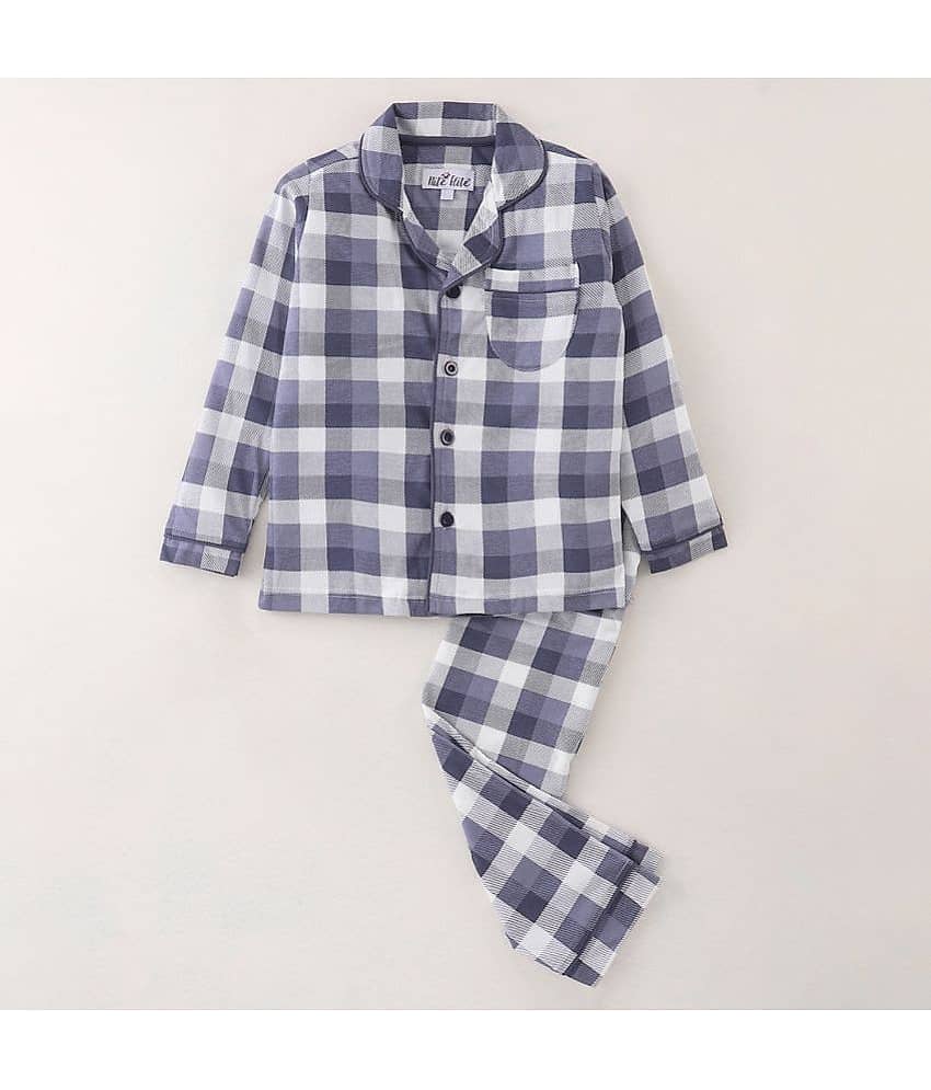 Nite Flite Pack of 1 Boys 100% Cotton Nightsuit Set ( Multi Color ) - Nightwear & Loungewear | Buy online on ZillyBuy
