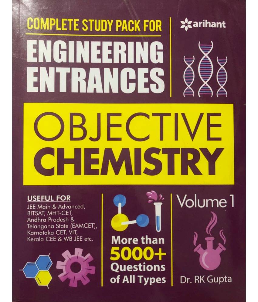 Objective Chemistry Volume 1 For Engineering Entrances (More Than 5000+ Question Of All Types) Objective Chemistry Volume 1 For Engineering Entrances (More Than 5000+ Question Of All Types)
