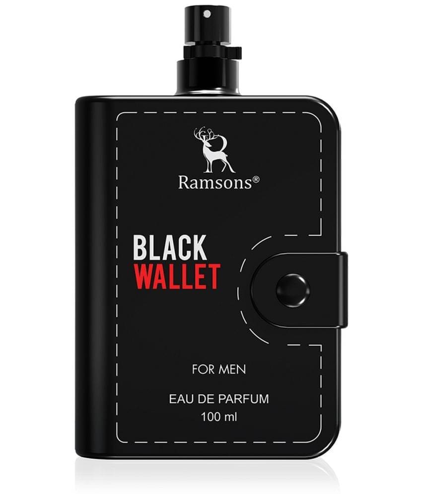     			Ramsons - BLACK WALLET Eau De Parfum Perfume For Men Long Lasting Perfume 100 ml (Pack of 1)