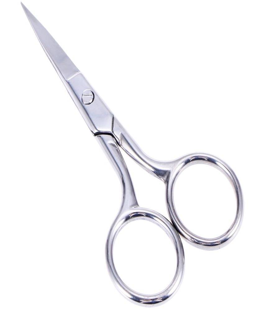    			Scissors, Small Scissors for Hair,Nose Hair, Beard, Eyelashes, Cuticle. Stainless Steel Fine Straight Tip Nose Hair Scissors 4.5 inch