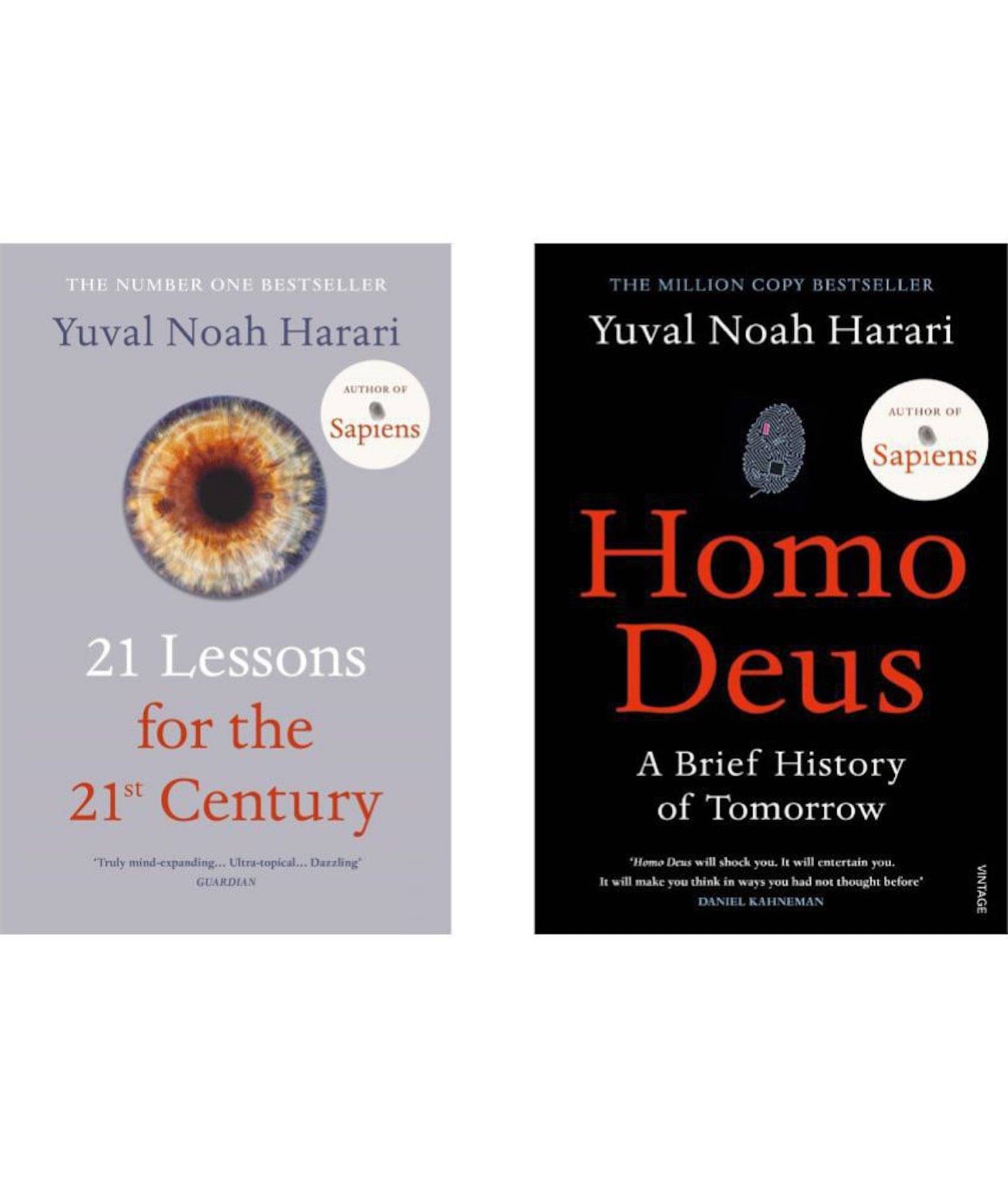 Yuval Noah Harari 2 Books Set: 21 Lessons & Homo Deus (English, Paperback) Yuval Noah Harari 2 Books Set: 21 Lessons & Homo Deus (English, Paperback)